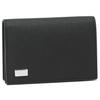 Card Case Business Card Holder Plain Black 22R2P11PS001R Men's [item]
