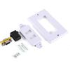 1 Port HDMI Female 1 Port VGA Female AV Wall Outlet Video Socket Face Connector Plate White