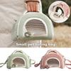 Pet Carrying Bag Breathable Small Pet Carrier Bag Comfortable Pet Travel Tote Bag for Hamster Guinea Pig Rabbit