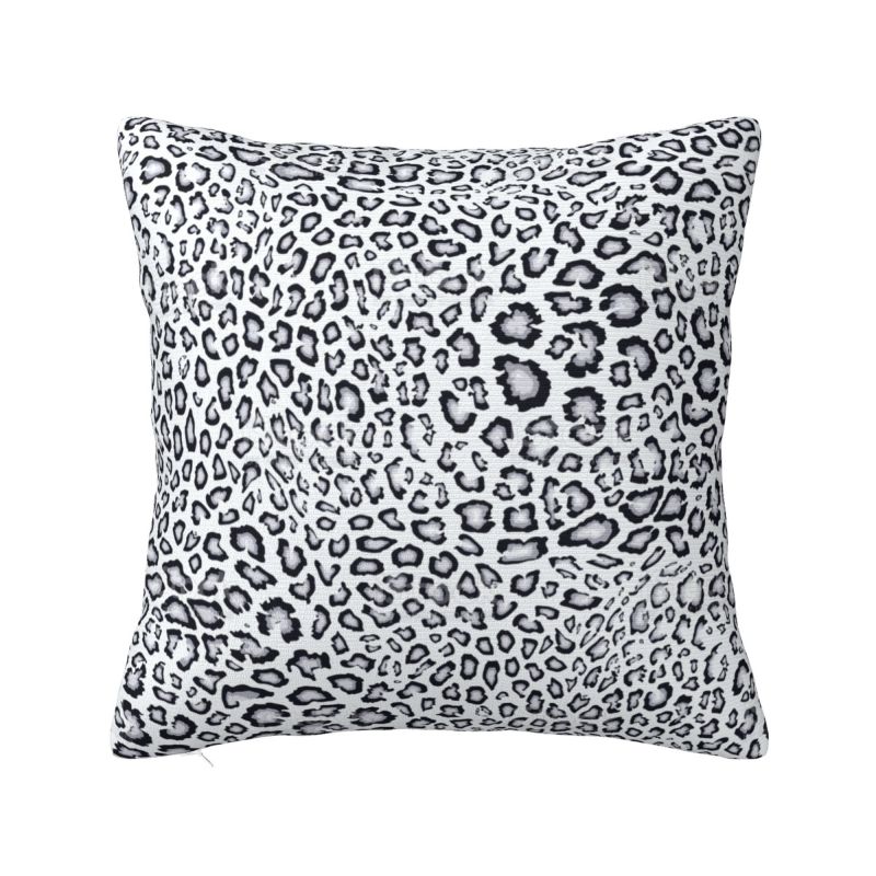 Custom Leopard Skin Print Pillow Case 45x45cm Home Decorative Fashion Cheetah Camouflage Outdoor Cushions Square Pillowcase