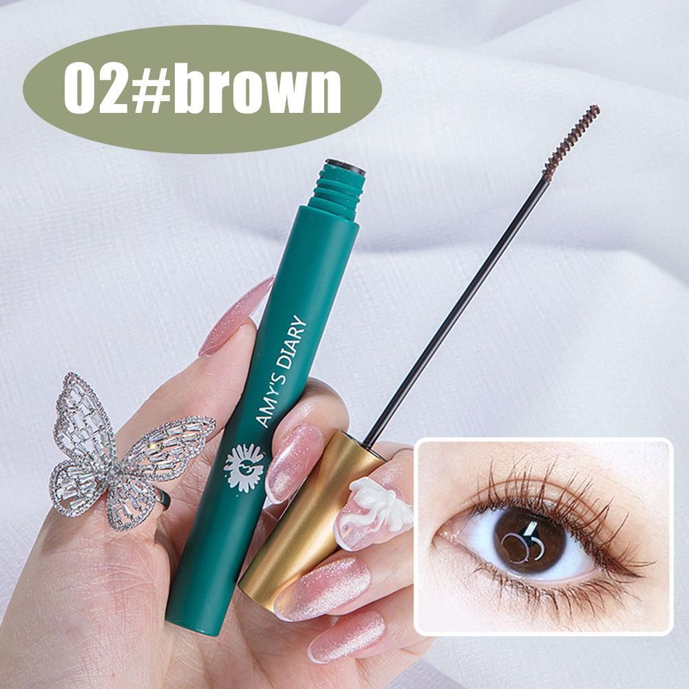 Black Brown Magic Color Mascara Curl Eyelash Extension Makeup Long Lasting Lengthening Mascara O1R7