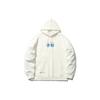 Li Ning Sports Fashion Series Embroidered Loose Pullover Hoodie Unisex Hoodies Off-White AWDT583-2