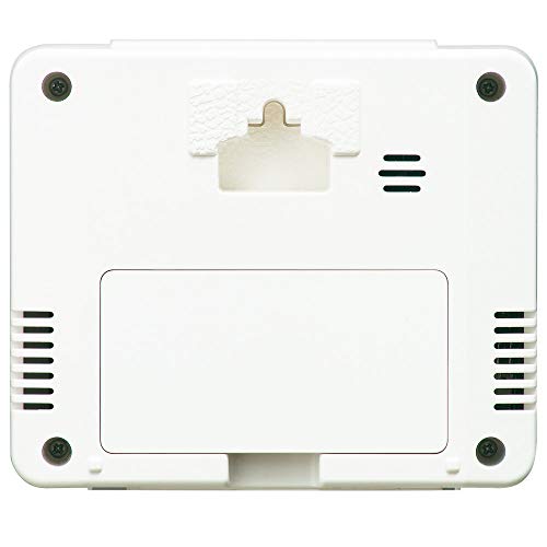 Seiko Clock Table Clock Alarm Clock Wall Clock Digital Temperature and Humidity Display PYXIS Body Size: 9 X 10.5 X 4.2 Cm NR538W