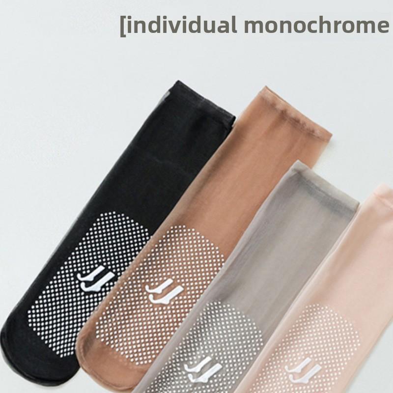 10 пар женских летних тонких нескользящих массажных носков для ног с кристаллами