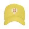 New  Serbian Eagle Coat Of Arms Baseball Cap Women Unisex Breathable Serbian Flag Dad Hat Outdoor Snapback Caps