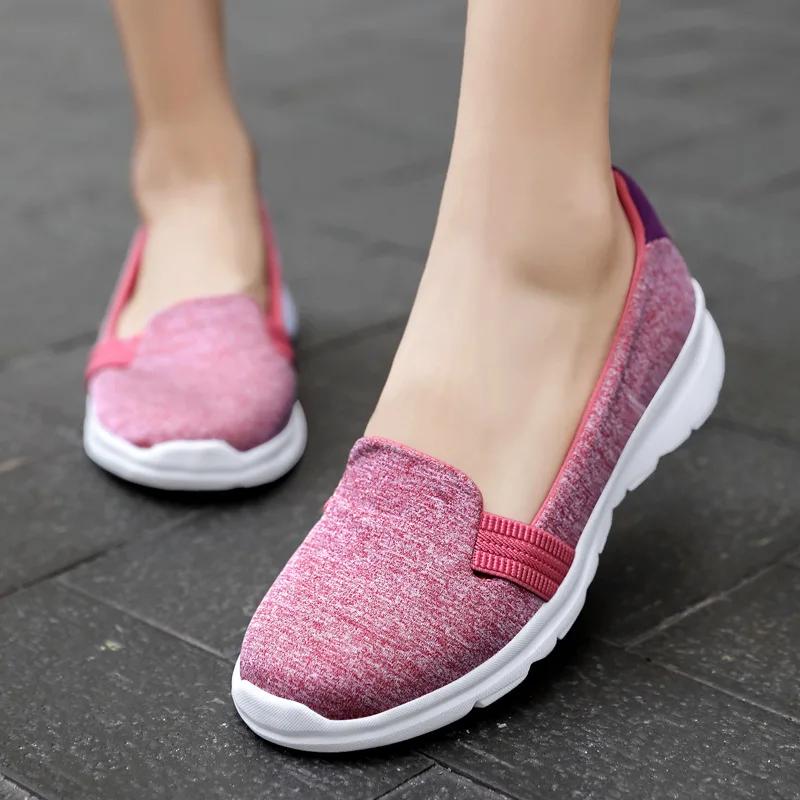 Fashion Shoes Women Flats Loafers Woman Comfortable Casual Ladies Shoes Sneakers Women Slip-on Ballerina Flats Shoes Zapatillas Mujer