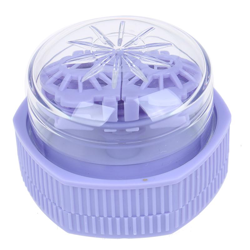 1X Portable Contact Lens Cleaner Case Box Manual Rotation Washer Cleaning Travel