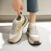 New Versatile Casual Women's Shoes Retro Height-increasing Thick-soled Running and Sporty Casual