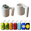 12oz Soda Can Holder with Handle Reusable Beverage Grip for Soda Beer Pop Insulated Beverage Cooler for Beach Pool Party