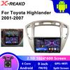 2 Din Android 12 For Toyota Highlander 1 XU20 2001-2007 Car Radio Multimedia Video Player Navigation CarPlay Stereo DVD Head Unit