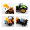 Pull Back Alloy Construction Vehicle Excavator Sliding Alloy Vehicle Model, Children'S Mini Set Alloy Construction Vehicle
