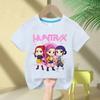 2025 KPop Demon Hunters Print Fashion Casual Tops Kids T-shirt Crew Neck Cartoon Girls Boys Tee Casual Baby Girl Clothes Rumi