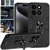 Military Grade Case for ZTE Blade A35 A55 A54 Protective Cover Shockproof Ring Stand Holder Fundas Coque