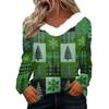 Long Sleeve Shirts For Women Cute Tops Christmas Prints Tees Blouses Casual Plus Size Basic Tops Pullover
