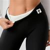 Women's High Waist Fleece-Lined Skinny Pants for Winter Sports, Fitness, and Yoga - Stay Warm and Comfortable During Workouts