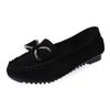 Elegant Butterfly-Knot Comfortable Suede Loafers Boat Shoes Comfort Slip-On Casual Walking Flats