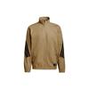Future Icon Colorblock Stripe Zip-Up Track Jacket Men Outerwear Khaki GT0118