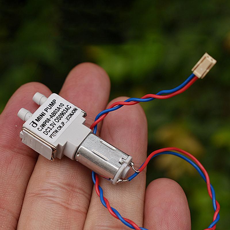 1Pc Diy Accessories Diaphragm Pump Mini Cjwp08 Dc 3V 3.3V 3.7V Vacuum Pump Self-Priming Suction Water Pump