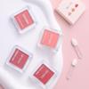 Waterproof Blush Powder Natural White Brightening Delicate Matte High Gloss Contouring Tray Blush Powder Tray Lasting Setting Women's Cosmetics