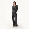 broadcast Women's Basic Straight Leg Casual Trousers