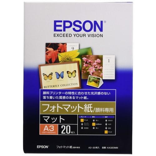 Epson Photo Matte Paper Pigment Only A3 20 листов KA320MM