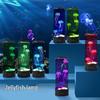 USB LED Jellyfish Lamp: Color-Changing Night Light for Home Atmosphere