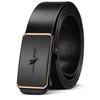Genuine PULO Belt Men's Soft Leather Automatic Buckle Belt Youth Business Casual All-match Pants Belt