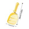 Cat Litter Box Scooper with Ergonomic Long Handle Shovel Sifter for Home Efficient Cleaning Pet Indoor Easy Scooping Kitten
