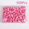 500Pcs Bear of 3cm Foam Roses Wedding Decorative Christmas Decor for Home Diy Gifts Box Artificial Flowers