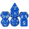 Polyhedral Dice Set 7Pcs Role Playing Game Dice with Tube for Table Board Game RPG D&D