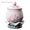 1PCS Ceramic Buddha Front Water Supply Cup Immortal Family Buddha Hall Buddha Supplies Holy Water Cup