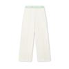New Knitted Sweatpants Women's Cream White F11W434601FIV