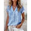 Spring Summer Women's Top Solid Color Twisted Buckle Fashion Short Sleeve T-Shirts Women’s