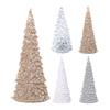 27CM Light Up Christmas Tree Colorful Lighting Battery Operated Holiday Home Decoration Acrylic LED Desktop Xmas Tree Lamp Ornament