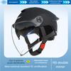 New Cycling Helmet In-Mold Mountain Road USB Rechargeable Tail Light Bicycle Bike Helmet Sports Safe Hat MTB Cycling Helmet