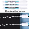 Bathroom Multifunction Depth Marker Pen Long Head Markers Hareware Processing Deep Hole Marker