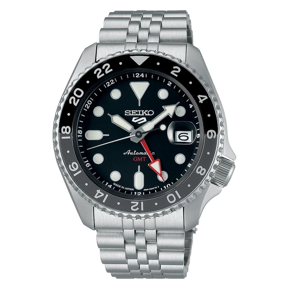 [Seiko Watch] Five Sports GMT "SPORTS STYLE" SBSC001 Men's Silver