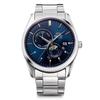 Sun and Moon Automatic Watch Mechanical Automatic Domestic Warranty Contemporary Navy [ORIENT] SUN&MOON Manufacturer's RN-AK0303L Men's
