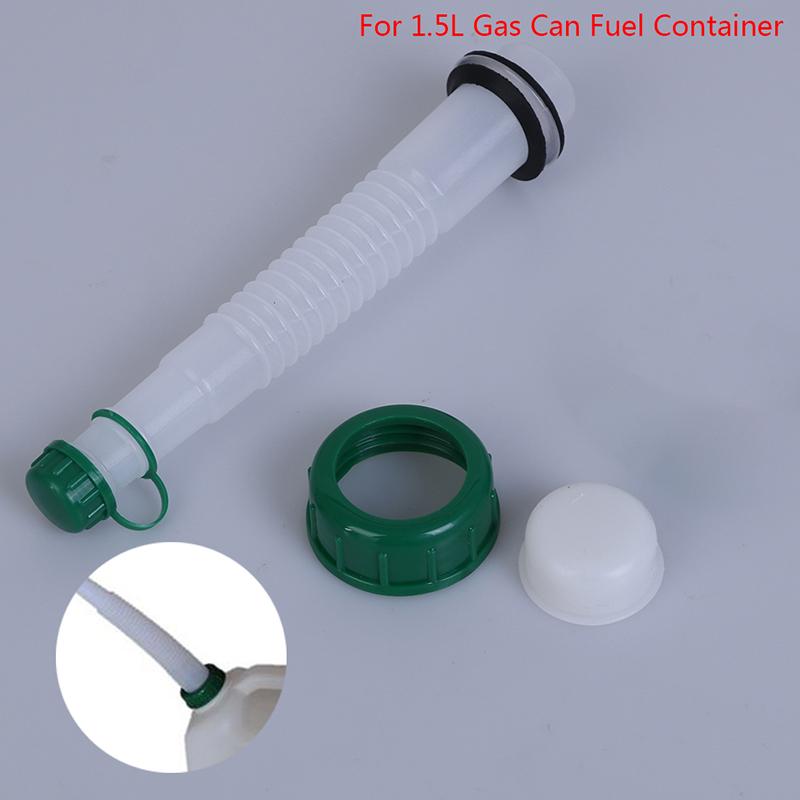 1Set Replacement Gas Can Spout Parts Stopper Vent Cap Gasket Fuel Container Part
