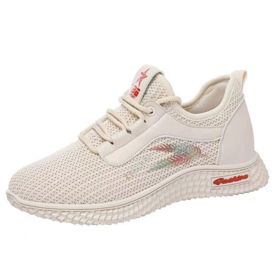 Women's Shoes Summer Casual Sports Shoes Breathable Non-slip Wear-resistant Soft Sole Fashion Casual Shoes Women's Tooling Shoes Foreign Trade