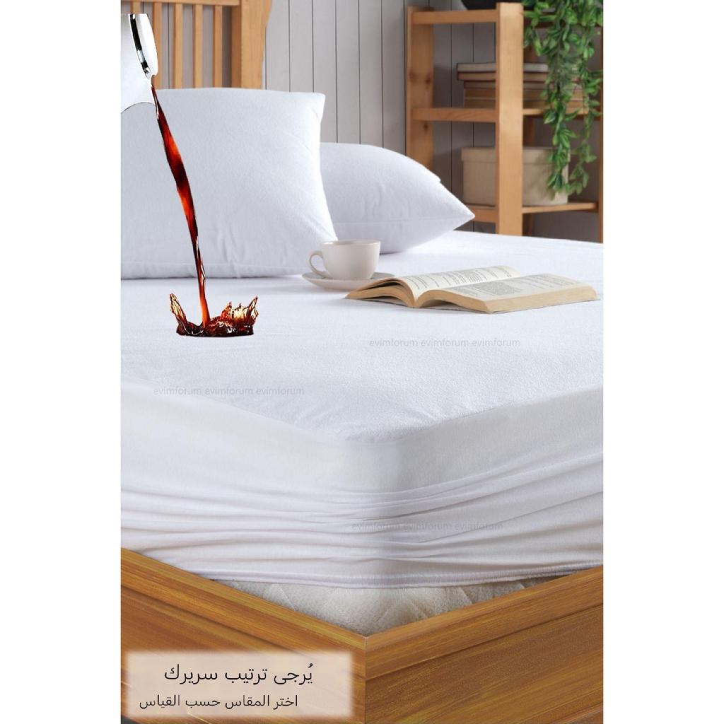 Micro Fitted Full Edge Water Liquid Proof Mattress Protector Mattress Protector Sheet Single Double King Size (16 Different Sizes)