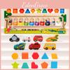 Magnetic Wooden Educational Toy For Kids Number Recognition And Learning Gift