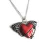 [L1339] - Red 'Coeur De Diablesse' Designer Necklace
