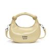 Letter Decor Pu Chic Small Duffle Shape Shoulder Bag Casual Daywear Travel Bags