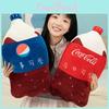 Cartoon Sprite Coke Plush Toys Creative Cushion Stuffed Birthday Gifts Dolls