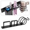 Hair Straightener Holder Hair Dryer Holder Rack Storage Holder Storage Box Wall Mounted Organizer Multi-Functional