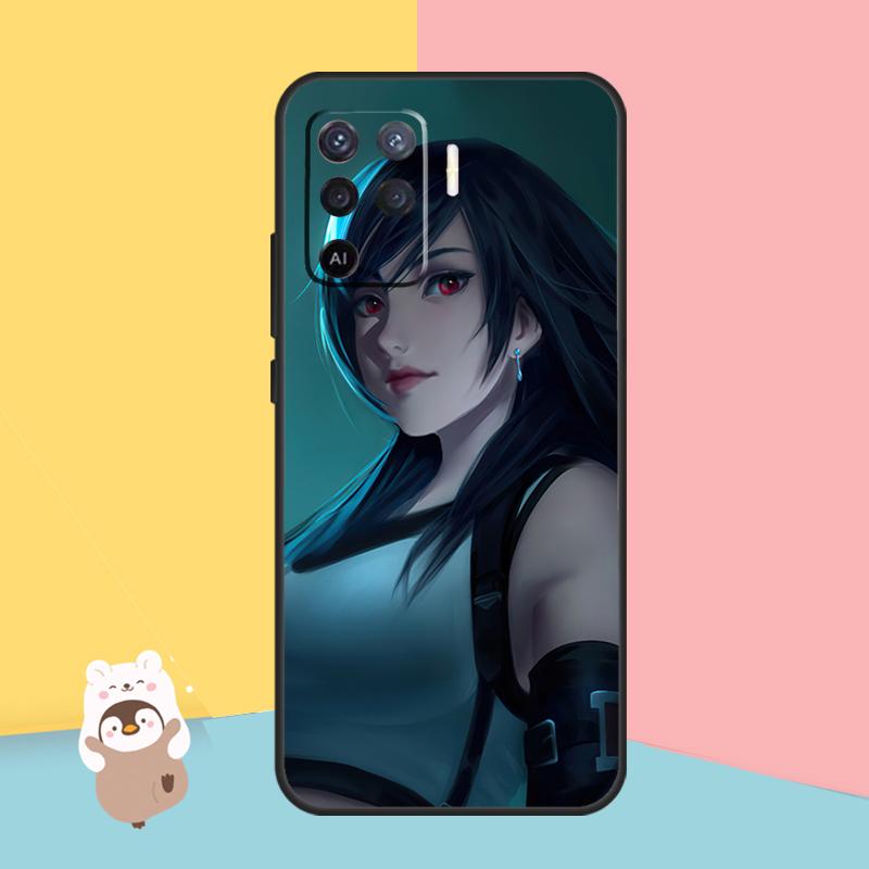 Final Fantasy Case For OPPO A94 A74 A54 A53S A53 A31 A5 A9 2020 A52 A72 A83 A91 A93 A1K A15 A16 Cover