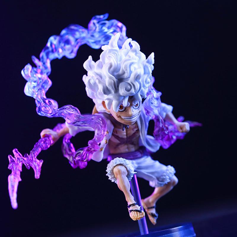 10Cm One Piece Figurines Luffy Gear 5 Figure Sun God Niko Luffy Action Figures Wcf Dolls Anime Pvc Statue Collectible Model Toys