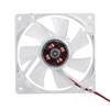 80mm LED Light 12V 4Pin Mute PC Case Cooling Fan Computer Cooler Colorful