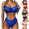 New Fashion Lace Push Up Bra and Low Waist Panties Sets Sexy Lingerie Set